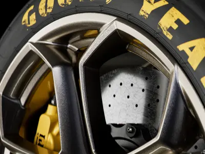 Goodyear Eagle 265 660 ZR18 3D model