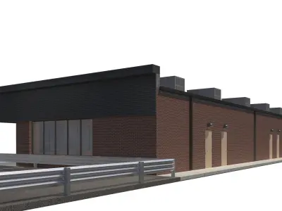 Retail-080 Retail Store 3D model