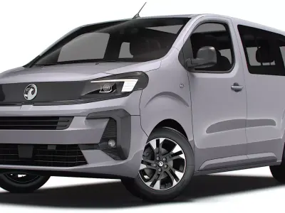 Vauxhall Zafira Life Small 2024 3D model