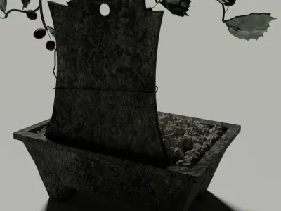 Ceramic Bansai Free 3D model