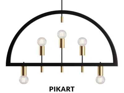 Chandelier Solis R SKU 4755 Free 3D model