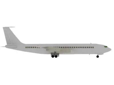 AIRPLANE BOEN707 Free 3D model