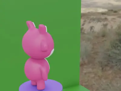 3d teddy bear model 3D model