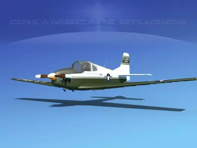 Johnston A-51A V07 3D model