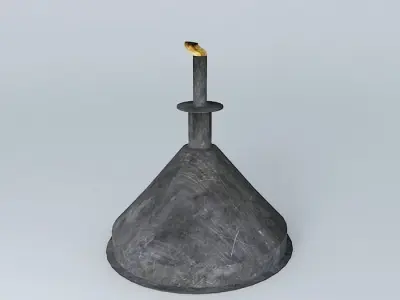 Lamp kerosene Free 3D model