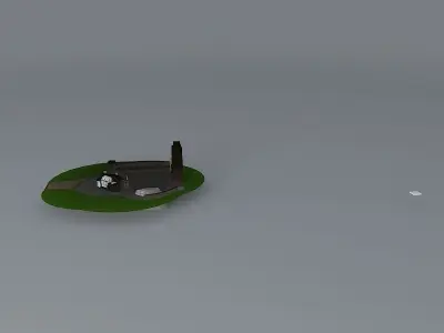 Bull Grill, Outdoor living, Fire place Free 3D model