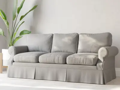 Scandinavian Sofa Model, Grey 