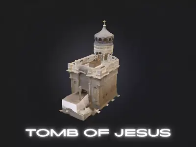 Jerusalem Holy Sepulchre Church Tomb of Jesus 3D Model 3D model