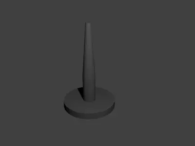 Stand for Miniature Aircraft V2 Free 3D print model