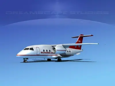 Dornier 328Jet Richards Aviation 3D model