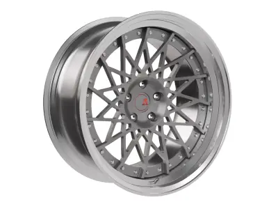 SevenK Xeno wheel disc Low-poly 3D model