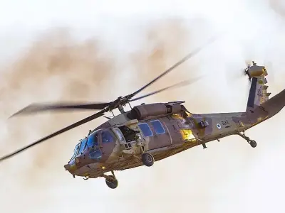 Sikorsky UH-60 Black Hawk 3D model