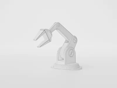 Robot arm 3D model