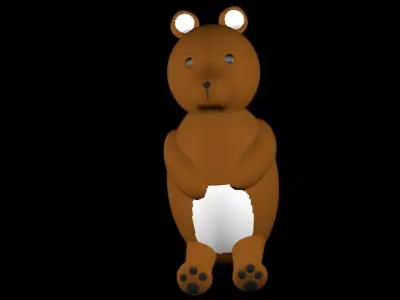 Teddy bear Free 3D model