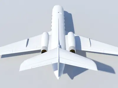 Grumman G1159 GII Static Low-poly 3D model