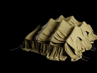 Arabic Ancient Tent 3D model