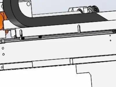 Homemade guide screw module 3D model