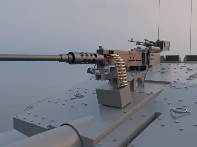 Merkava IV MBT 3D model