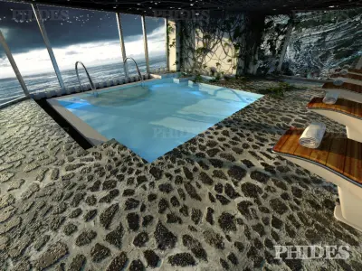 Swimming pool 3 day 3D model