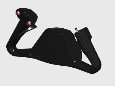 Beechcraft King Air Yoke V1 3D print model