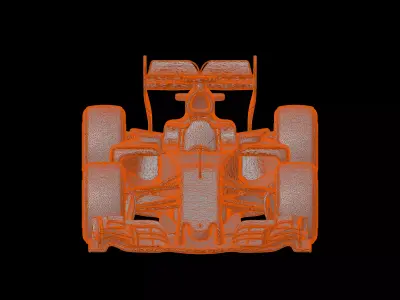 Aero F1 Speedster Car 3D Print Model 3D print model