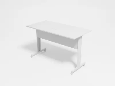 Burgess Furniture - Office Table - C-8 FLT - Rectangular 3D model