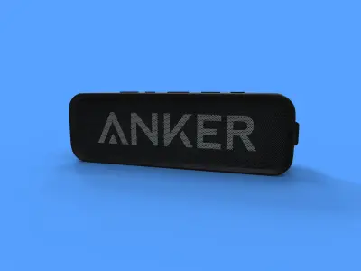 Anker Soundcore Bluetooth Speaker  3D model
