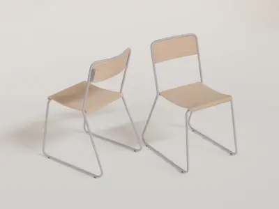 Ikea Chair Free 3D model