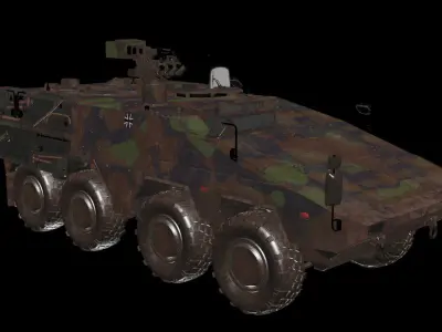 APC Boxer Brown Dirt 3D model