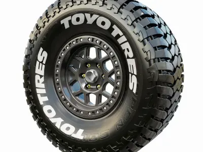Toyo tires 3D model