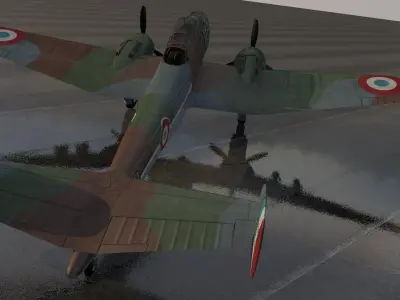 Potez 63-11 3D model