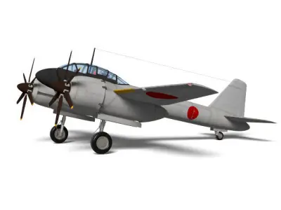 kugisho ki-93 3D model