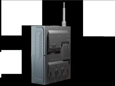 Communication Device Free low-poly 3D model