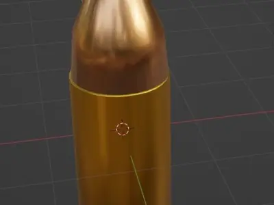 45 ACP Bullet Free 3D model