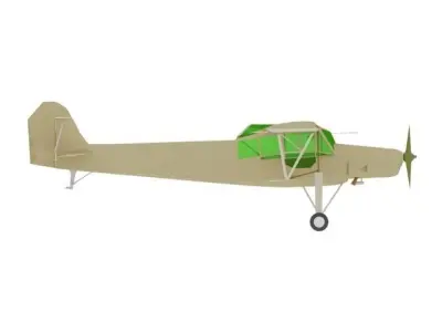 AIRCRAFT STORCH 3D model
