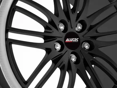 Alutec wheel rims 3D model