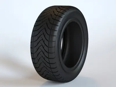 Tire Michelin Alpin A4 3D model
