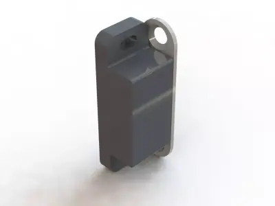 Fecho Magnetico Hafele 3 4 kg 246 26 720 Magnetic Closure 3D model