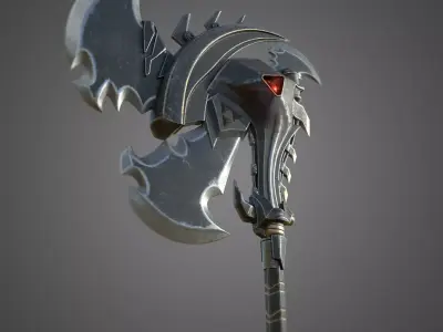 Model Legendary Revenant weapon high poly 3D model