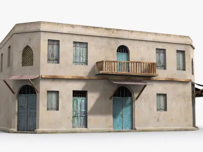 Arab xx27 Low-poly 3D model