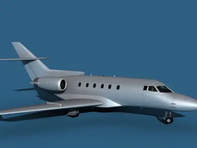 Hawker Siddley 800SR V00 3D model