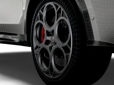 Alfa Romeo Tonale Veloce 965 2022 wheel 3D model