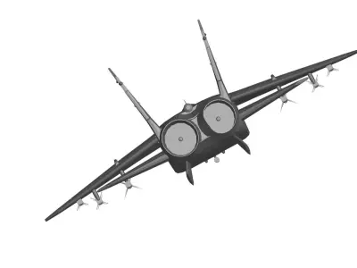 Mikoyan MiG-35 3D model
