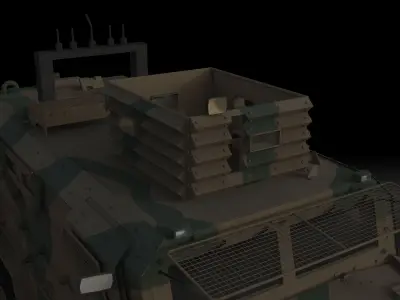 BMC - Kirpi Mrap Low-poly 3D model