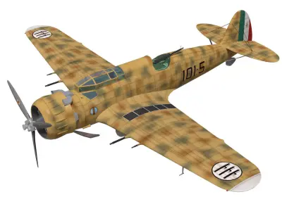 breda ba65 A80 3D model