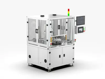 Automatic Magnet Heat Holding Assembly Machine 3D model