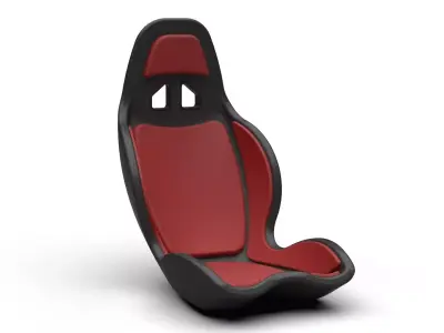 Car Seat 3D model