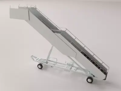 Airplane Staircase 3D model