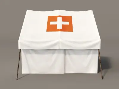Medical Tent 3D model