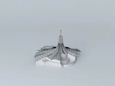 St James Church, Elizabethtown, KY Free 3D model